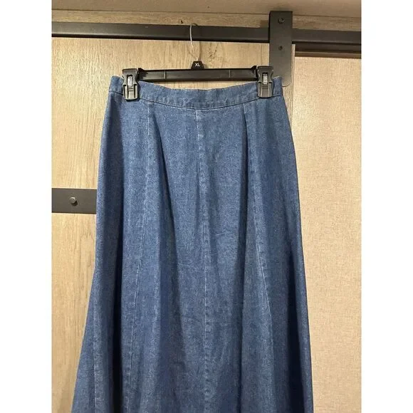 Vintage Central Falls Denim Skirts Size 8 VGUC - Picture 4 of 7